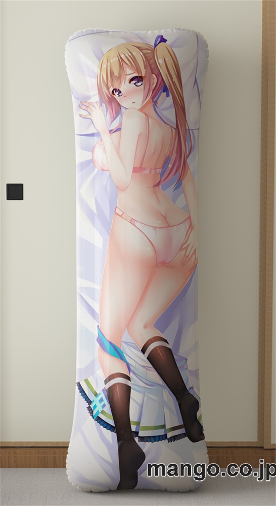 アニメ抱き枕カバーかわかみまい大型クッションキャラクターグッズPVC製コレクション用｜空気ビニール製 等身大抱き枕 コレクション向けグッズ 2