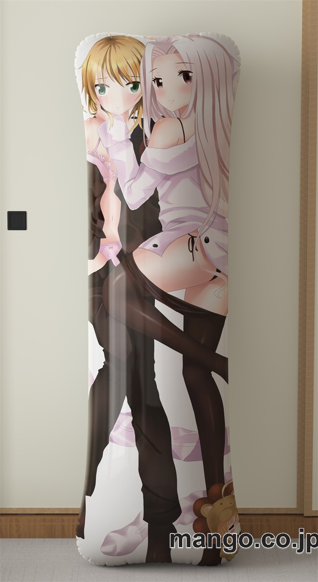 アニメ抱き枕カバーアイリスセイバー大型クッションキャラクターグッズPVC製コレクション用 等身大ビニールクッション 抱き枕 アニメ・キャラグッズ