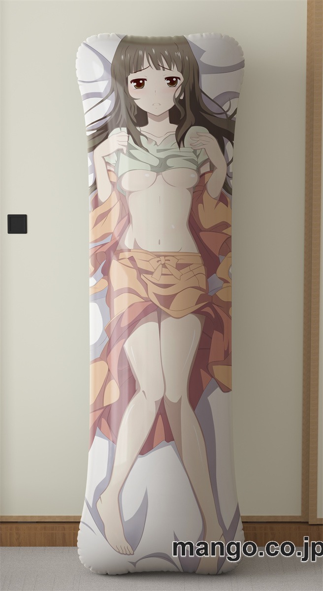 アニメ抱き枕カバー押水菜子大型クッションキャラクターグッズPVC製コレクション用｜PVC エアクッション 等身大サイズ 立体ディスプレイ