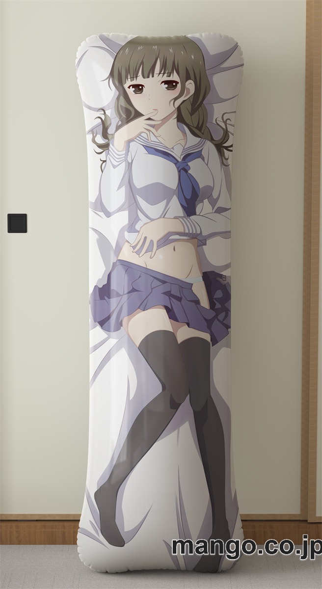 アニメ抱き枕カバー押水菜子大型クッションキャラクターグッズPVC製コレクション用｜PVC エアクッション 等身大サイズ 立体ディスプレイ 2