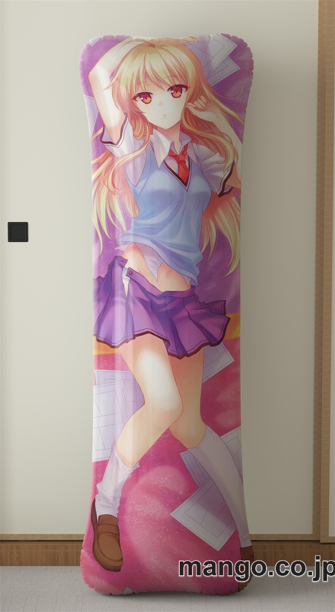 アニメ抱き枕カバー椎名真白大型クッションキャラクターグッズPVC製コレクション用 ビッグサイズ 等身大クッション 立体キャラクターアイテム