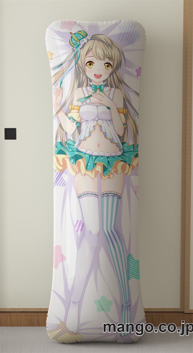 アニメ抱き枕カバー南ことり大型クッションキャラクターグッズPVC製コレクション用 等身大 抱き枕 空気ビニール製 キャラクターグッズ