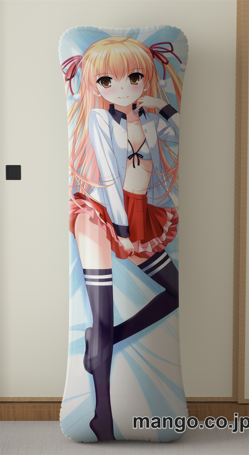 アニメ抱き枕カバーパパのいうことを きなさい！小鳥遊美羽大型クッションキャラクターグッズPVC製コレクション用｜空気ビニール製 等身大抱き枕 コレクション向けグッズ 2