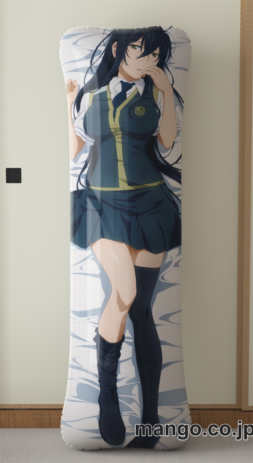 アニメ抱き枕カバーあやかウィッチクラフトワークス火々里綾火大型クッションキャラクターグッズPVC製コレクション用 等身大ビニールクッション 抱き枕 アニメ・キャラグッズ