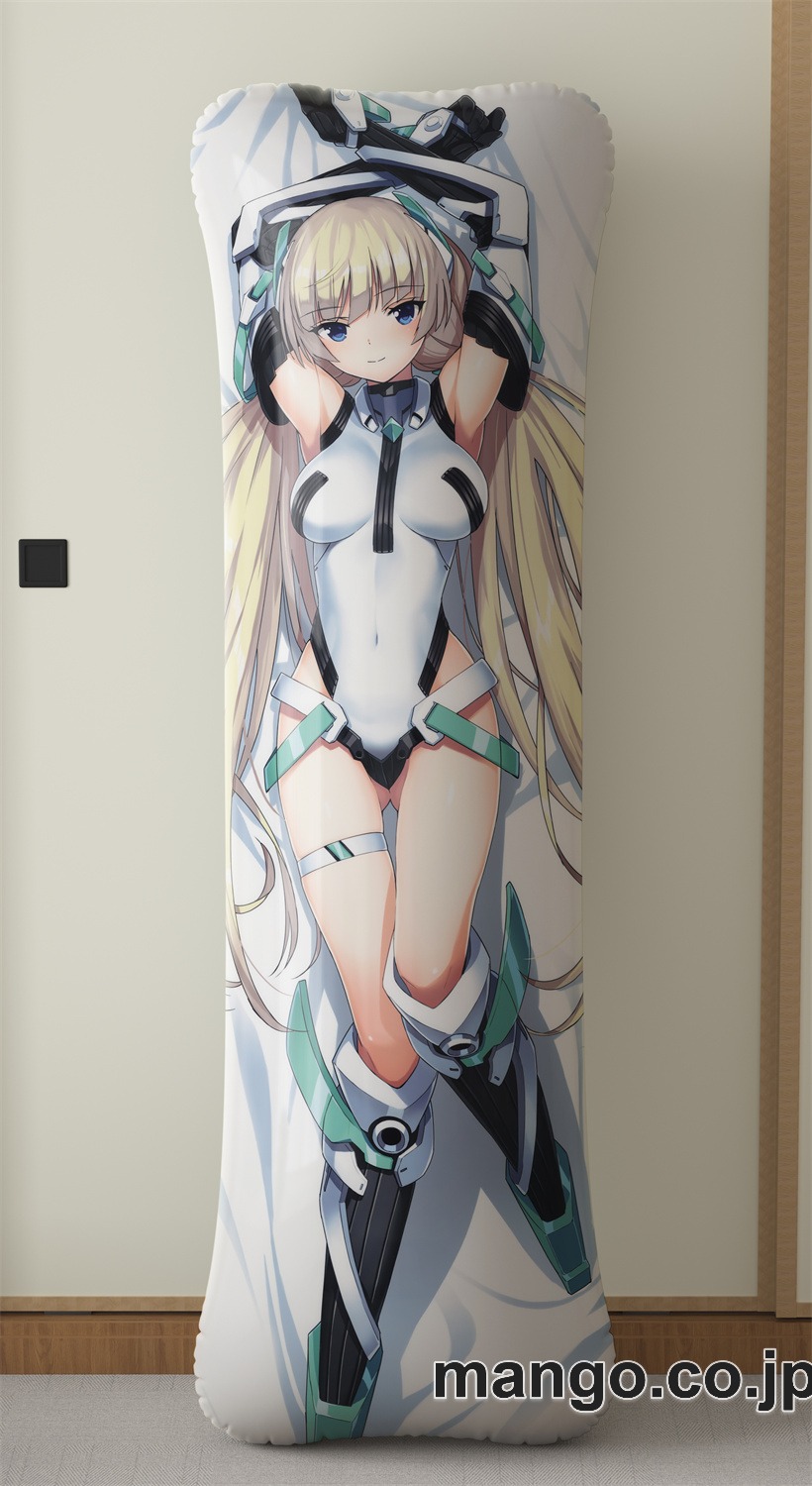 アニメ抱き枕カバー楽園追放アンジェラ バルザック 大型クッションキャラクターグッズPVC製コレクション用 等身大 抱き枕 空気ビニール製 キャラクターグッズ 2