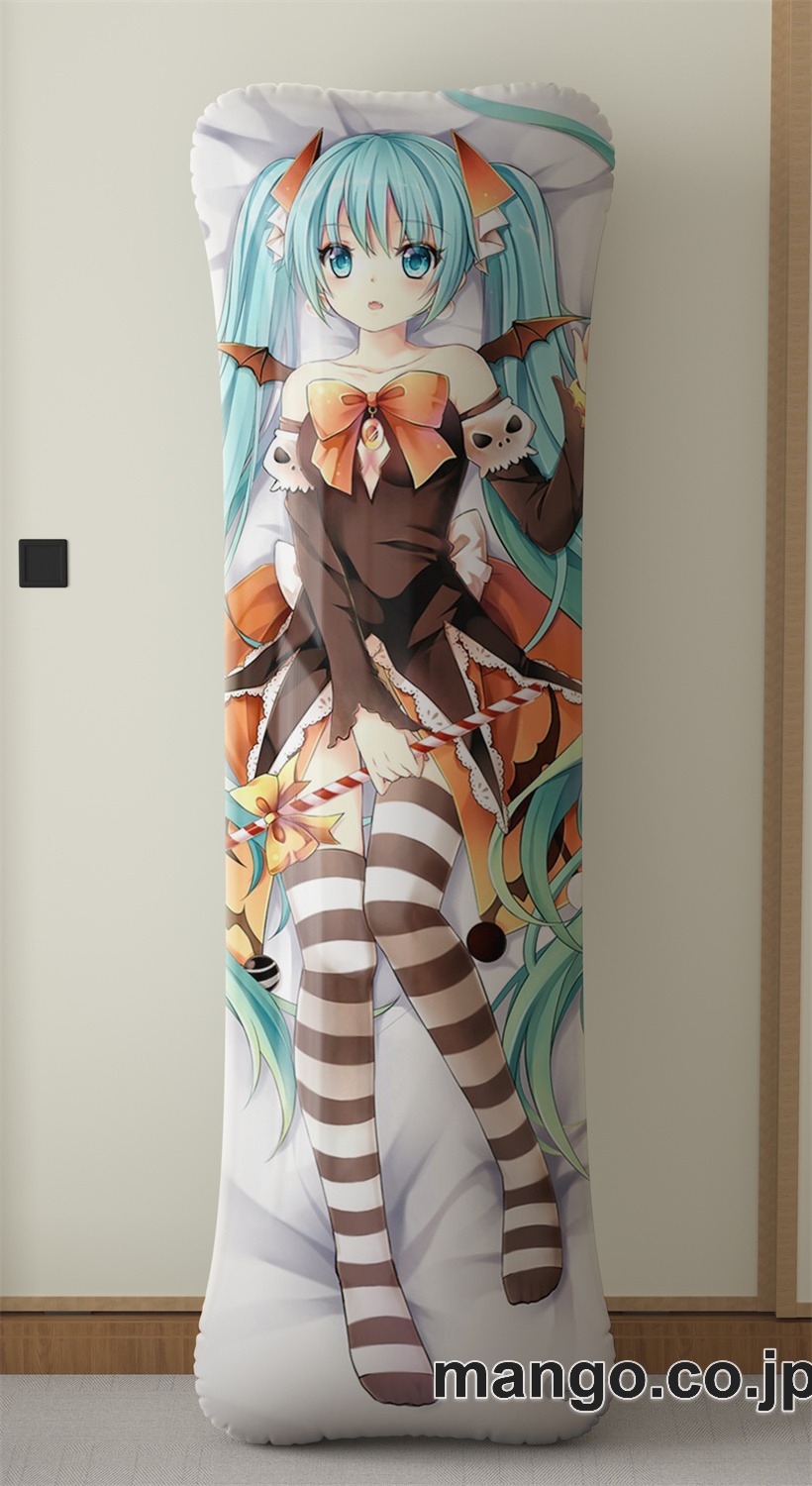 アニメ抱き枕カバー可愛い美少女アニメ大型クッションキャラクターグッズPVC製コレクション用｜空気ビニール製 等身大抱き枕 コレクション向けグッズ