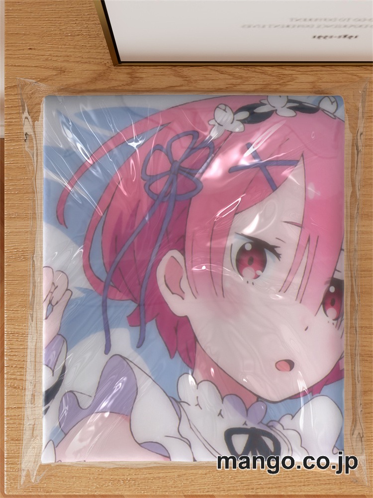 アニメ抱き枕カバーゼロから始める異世界生活レムラム大型クッションキャラクターグッズPVC製コレクション用｜PVC エアクッション 等身大サイズ 立体ディスプレイ 3