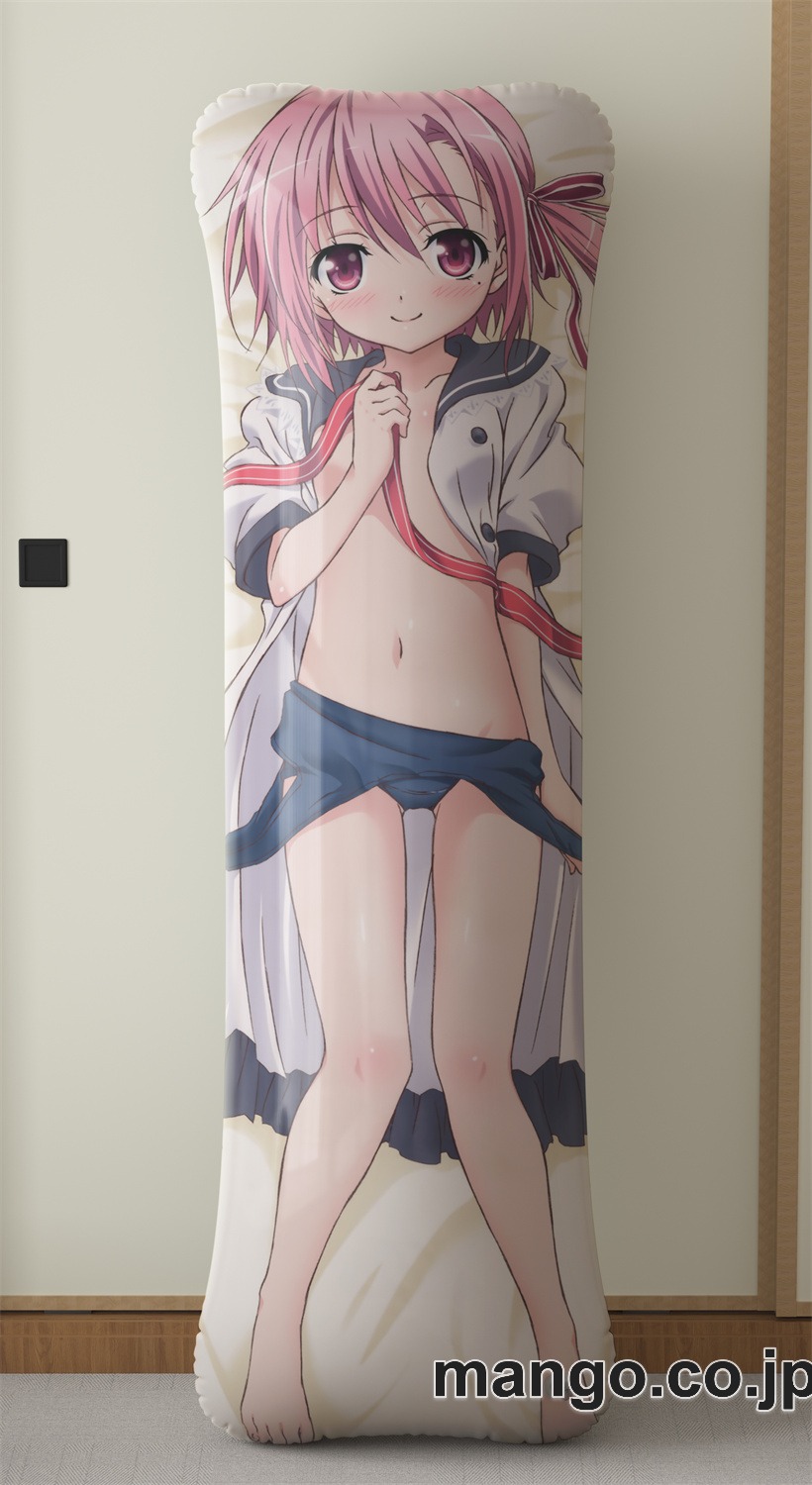 アニメ抱き枕カバーロウきゅーぶ!湊智花大型クッションキャラクターグッズPVC製コレクション用 等身大 抱き枕 空気ビニール製 キャラクターグッズ