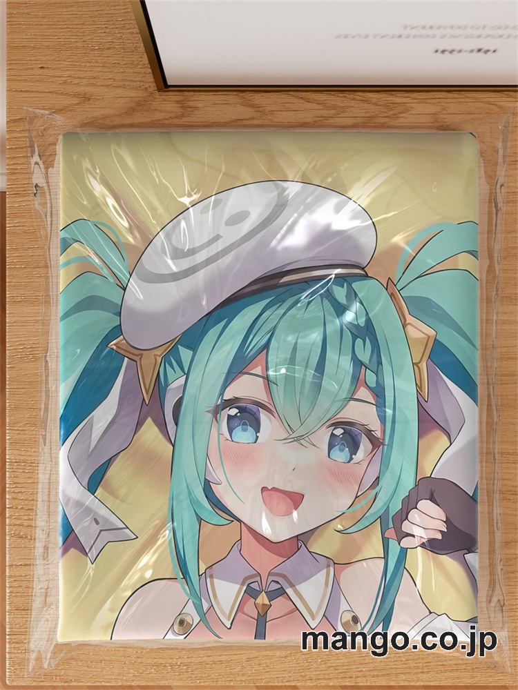 アニメ抱き枕カバー【VOCALOID】ミク大型クッションキャラクターグッズPVC製コレクション用｜空気ビニール製 等身大抱き枕 コレクション向けグッズ 3