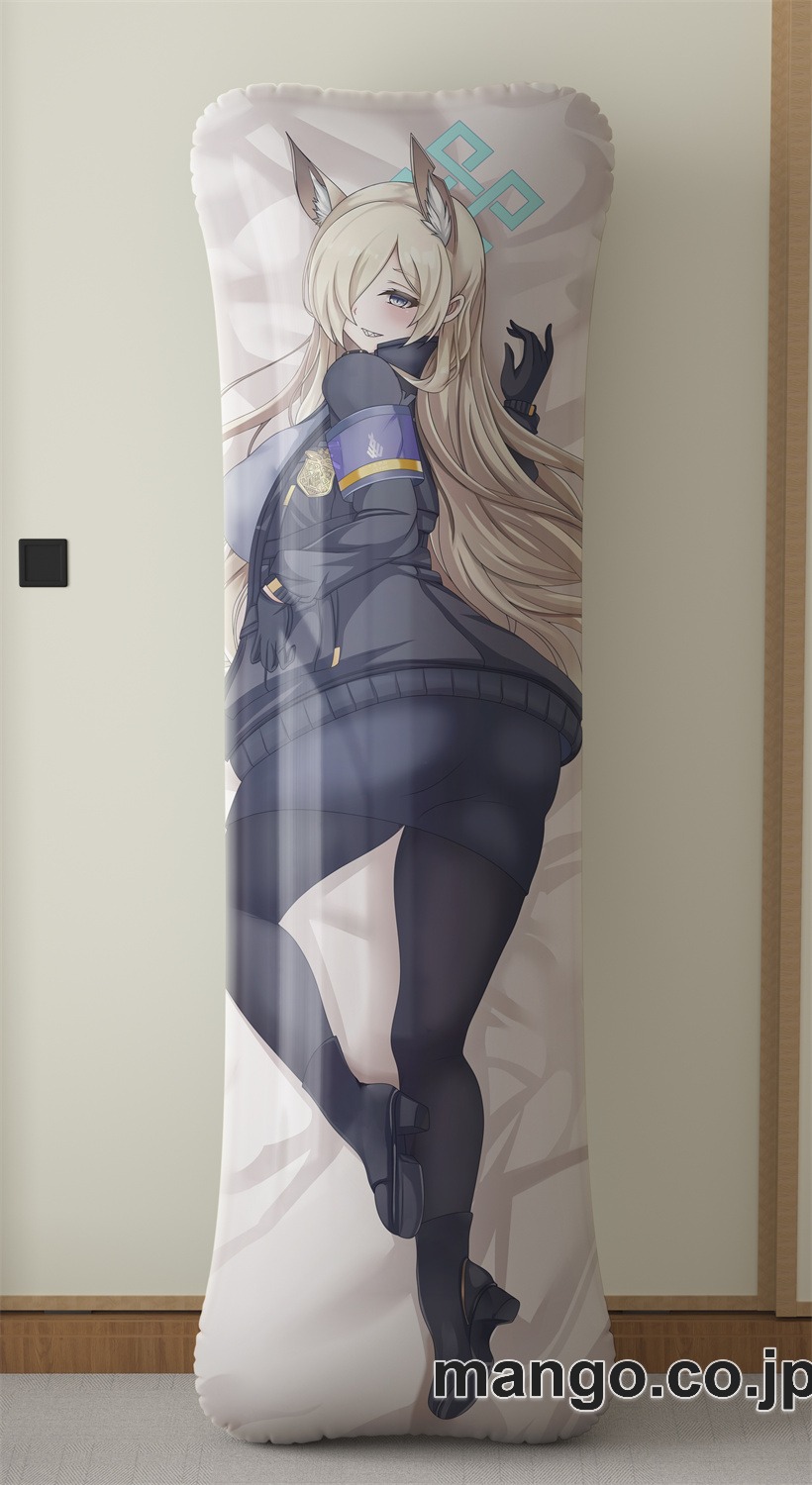アニメ抱き枕カバー【愛らしい美少女】尾刃カンナ大型クッションキャラクターグッズPVC製コレクション用｜空気ビニール製 等身大抱き枕 コレクション向けグッズ 2