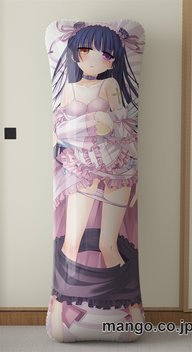 アニメ抱き枕カバー俺の妹がこんなに可愛いわけがない黒猫大型クッションキャラクターグッズPVC製コレクション用｜等身大エアクッション ビッグサイズ PVC製 アニメグッズ