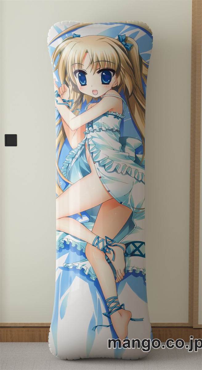 アニメ抱き枕カバーSmileShooter鈴比良あいり大型クッションキャラクターグッズPVC製コレクション用｜PVC エアクッション 等身大サイズ 立体ディスプレイ
