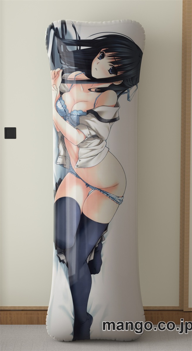 アニメ抱き枕カバーヨスガノソラ渚一葉大型クッションキャラクターグッズPVC製コレクション用｜等身大エアクッション ビッグサイズ PVC製 アニメグッズ