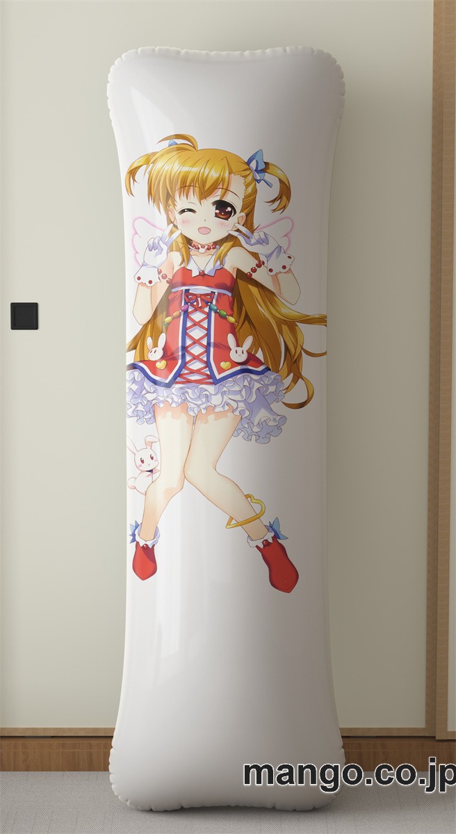 アニメ抱き枕カバー魔法少女リリカルなのは高町ヴィヴィオ高町なのは大型クッションキャラクターグッズPVC製コレクション用 ビッグサイズ 等身大クッション 立体キャラクターアイテム 2
