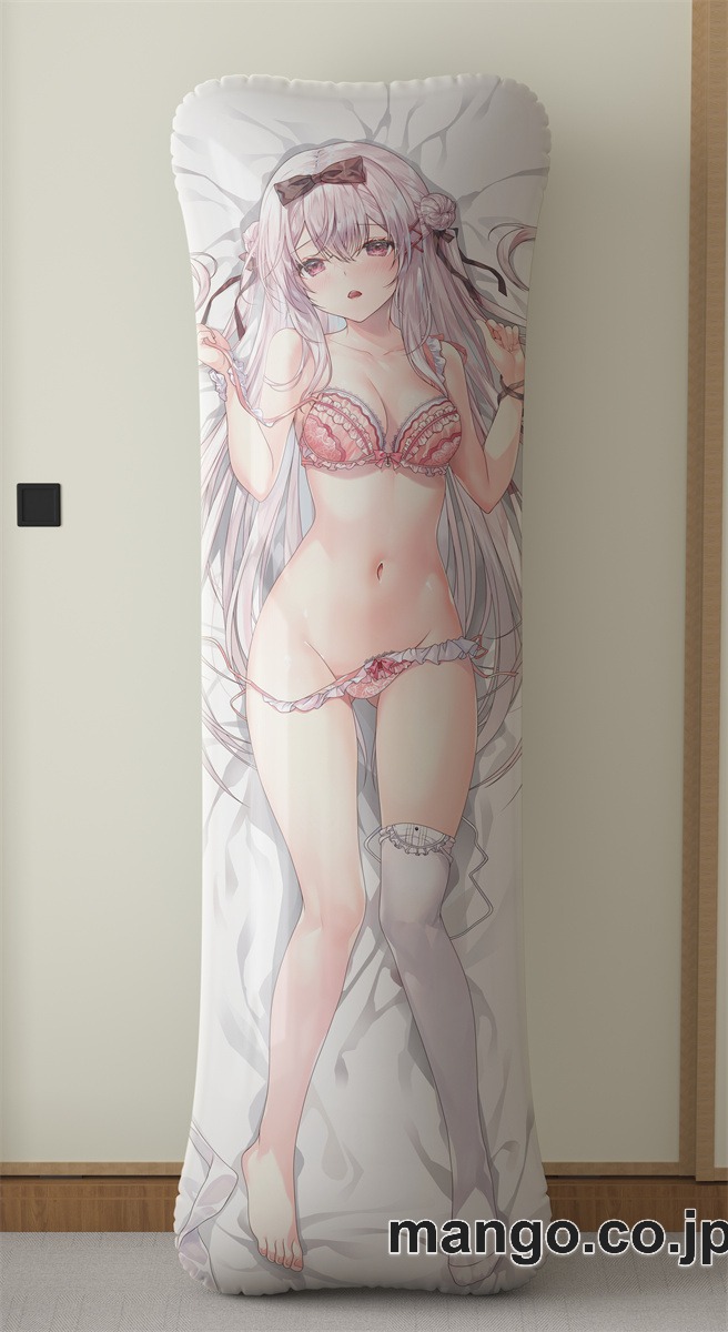 アニメ抱き枕カバー[オリジナル]白アリス大型クッションキャラクターグッズPVC製コレクション用｜等身大エアクッション ビッグサイズ PVC製 アニメグッズ 2