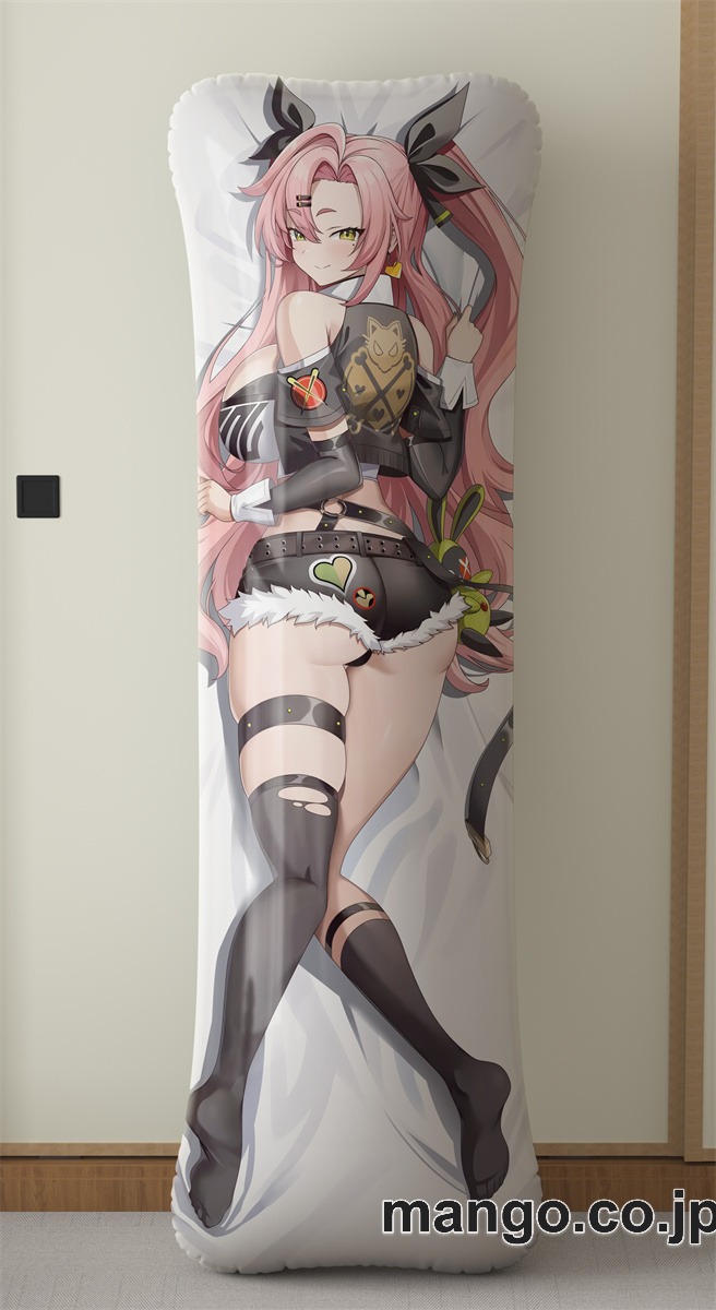 アニメ抱き枕カバー[ゼンレスゾーンゼロ]ニコデマラ大型クッションキャラクターグッズPVC製コレクション用 ビッグサイズ 等身大クッション 立体キャラクターアイテム 2