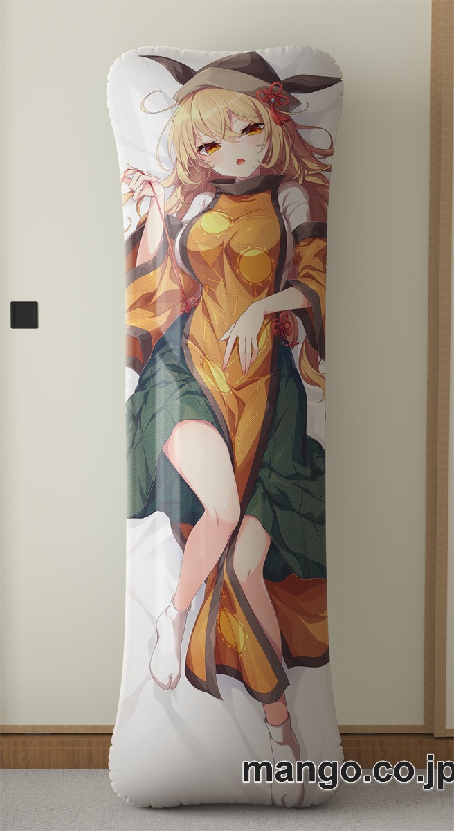 アニメ抱き枕カバー[東方Project]摩多羅隠岐奈大型クッションキャラクターグッズPVC製コレクション用｜空気ビニール製 等身大抱き枕 コレクション向けグッズ