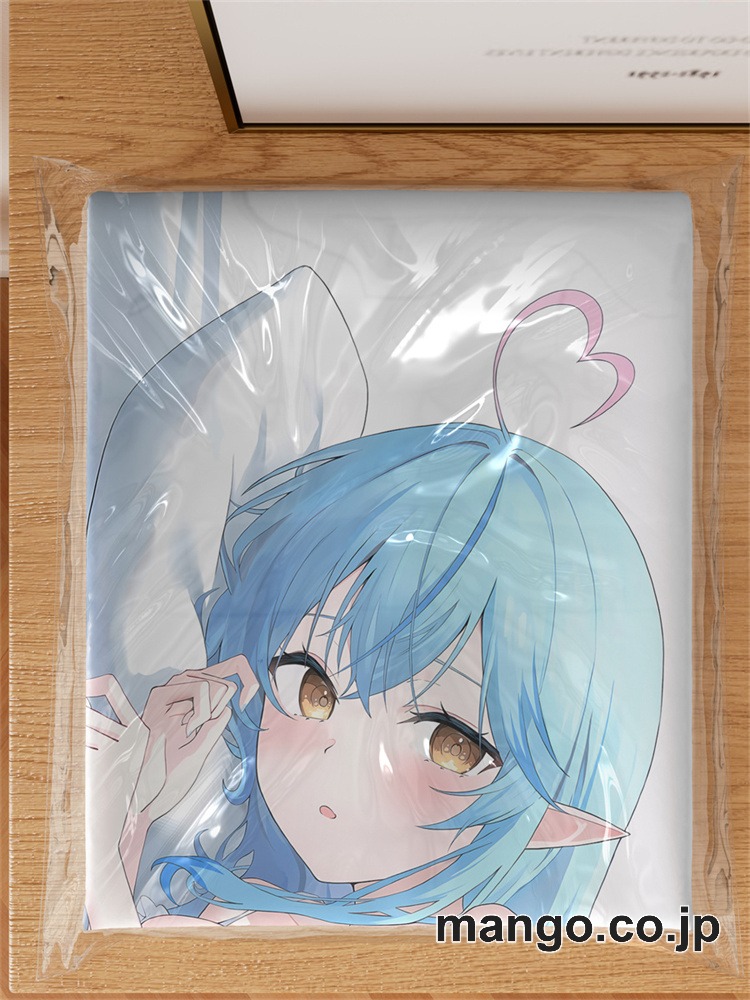 アニメ抱き枕カバー[バーチャルYoutuber]雪花ラミィ大型クッションキャラクターグッズPVC製コレクション用｜PVC エアクッション 等身大サイズ 立体ディスプレイ 3