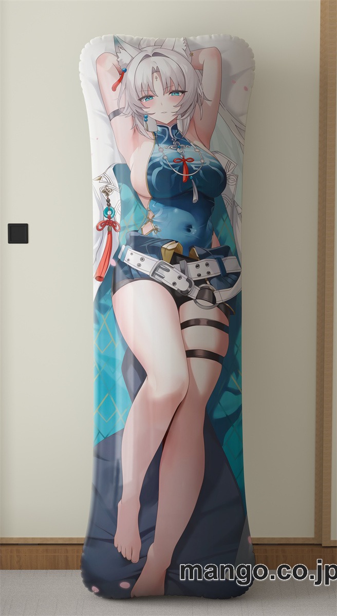 アニメ抱き枕カバー[崩壊：スターレイル]飛霄大型クッションキャラクターグッズPVC製コレクション用｜等身大エアクッション ビッグサイズ PVC製 アニメグッズ