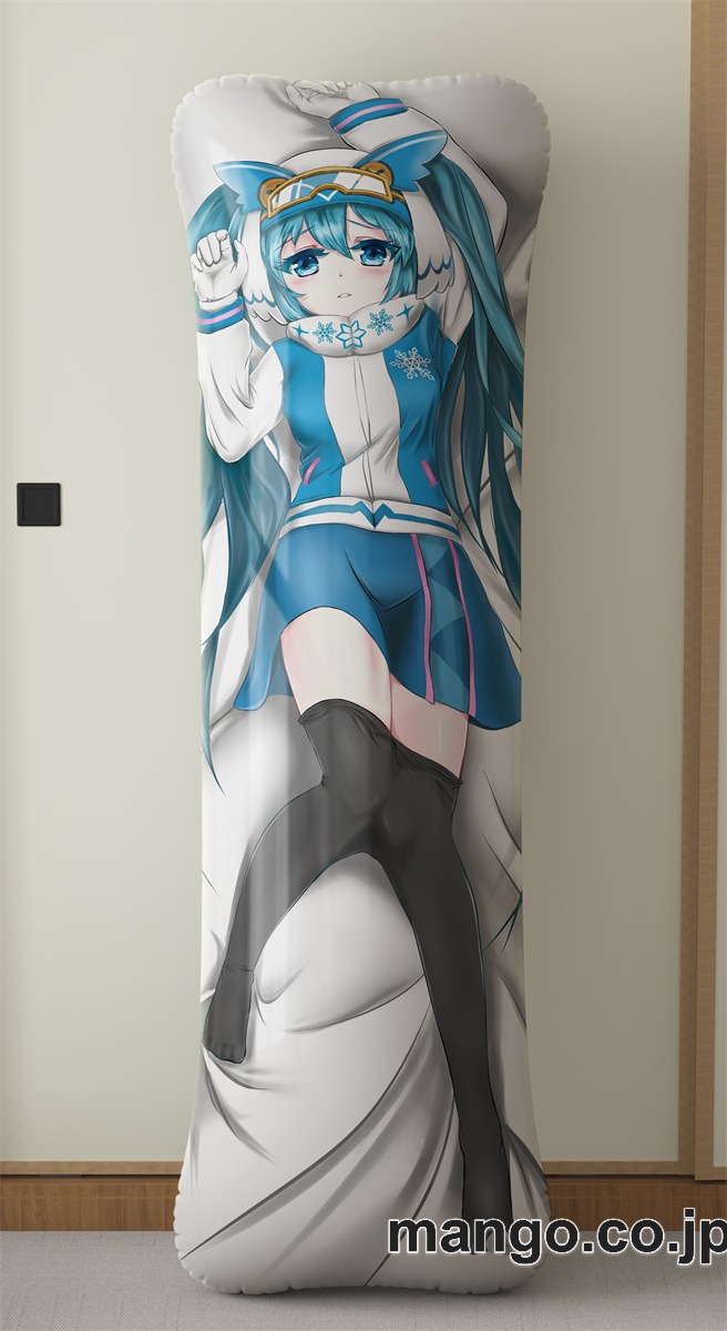 アニメ抱き枕カバーVOCALOID初音ミク大型クッションキャラクターグッズPVC製コレクション用｜空気ビニール製 等身大抱き枕 コレクション向けグッズ