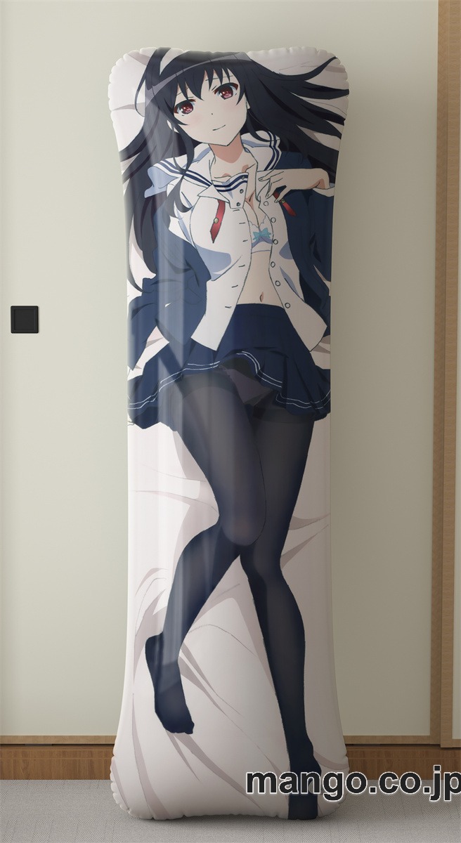 アニメ抱き枕カバー冴えない彼女の育てかた霞ヶ丘詩羽大型クッションキャラクターグッズPVC製コレクション用 等身大ビニールクッション 抱き枕 アニメ・キャラグッズ