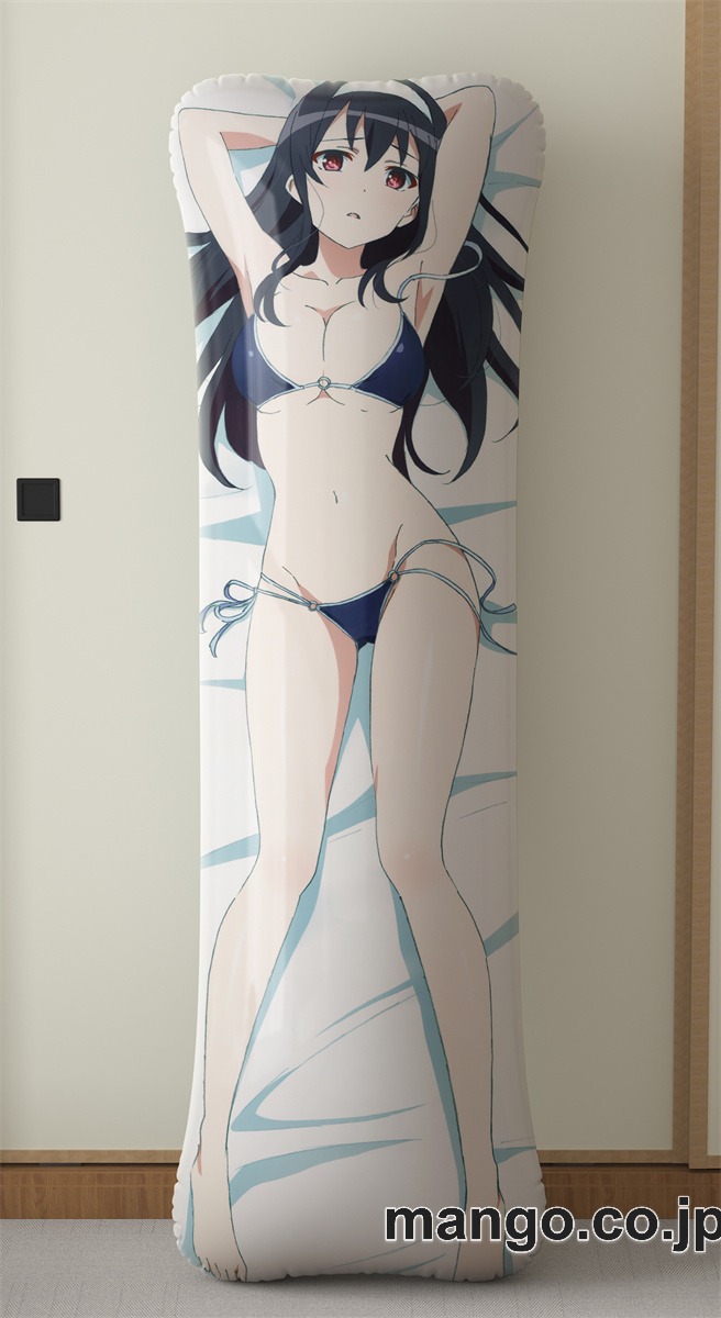 アニメ抱き枕カバー冴えない彼女の育てかた霞ヶ丘詩羽大型クッションキャラクターグッズPVC製コレクション用 等身大ビニールクッション 抱き枕 アニメ・キャラグッズ 2