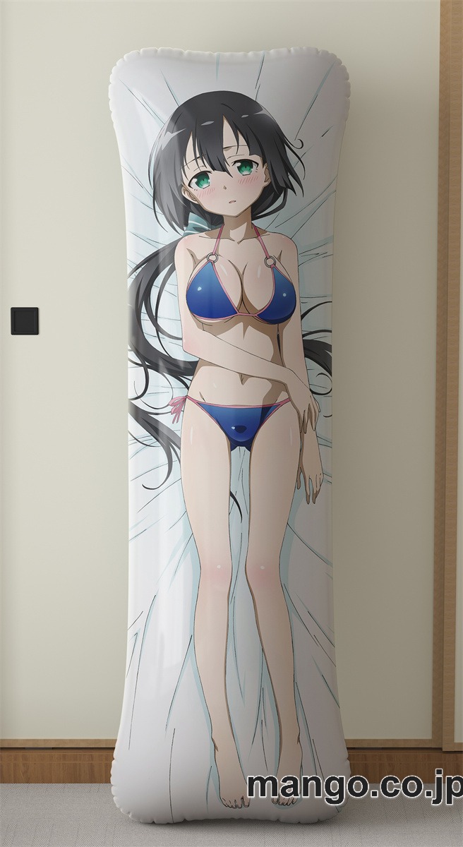 アニメ抱き枕カバー東郷美森結城友奈は勇者である大型クッションキャラクターグッズPVC製コレクション用｜空気ビニール製 等身大抱き枕 コレクション向けグッズ 2