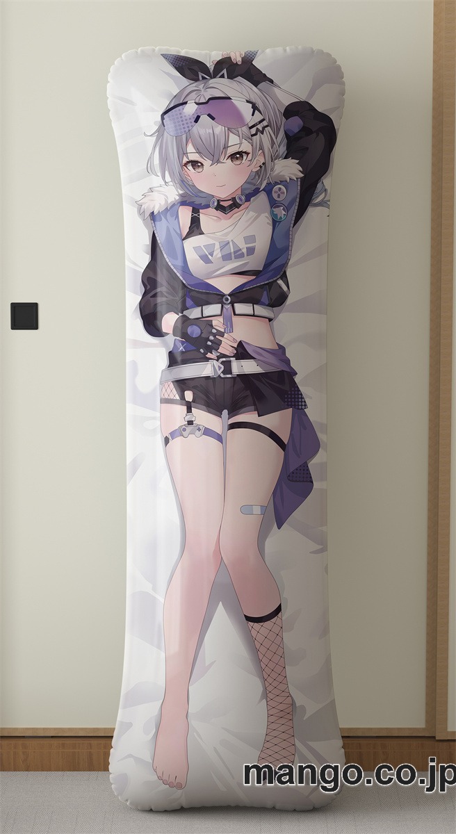 アニメ抱き枕カバー【崩壊：スターレイル】銀狼大型クッションキャラクターグッズPVC製コレクション用｜PVC エアクッション 等身大サイズ 立体ディスプレイ