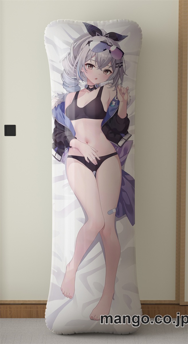 アニメ抱き枕カバー【崩壊：スターレイル】銀狼大型クッションキャラクターグッズPVC製コレクション用｜PVC エアクッション 等身大サイズ 立体ディスプレイ 2
