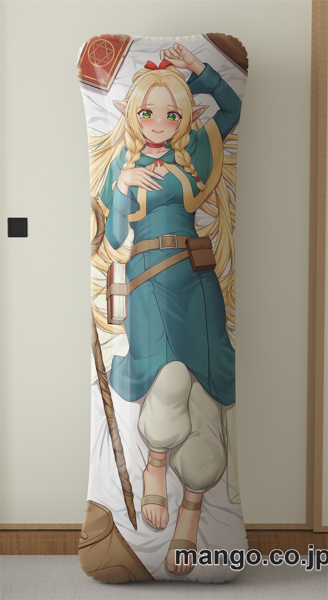 アニメ抱き枕カバー[ダンジョン飯]マルシル大型クッションキャラクターグッズPVC製コレクション用｜等身大エアクッション ビッグサイズ PVC製 アニメグッズ
