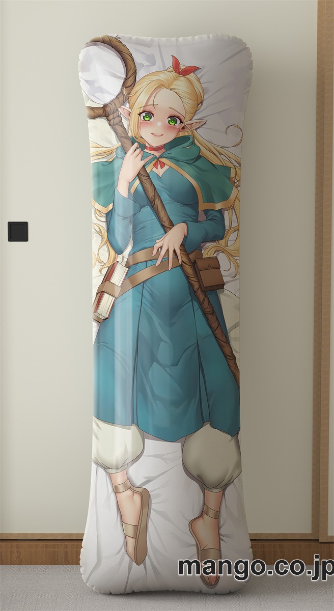 アニメ抱き枕カバー[ダンジョン飯]マルシル大型クッションキャラクターグッズPVC製コレクション用｜等身大エアクッション ビッグサイズ PVC製 アニメグッズ 2
