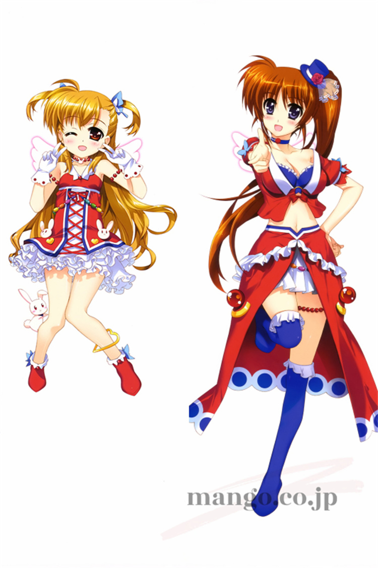 【魔法少女リリカルなのは】高町ヴィヴィオ＆高町なのは 抱き枕カバー 50×160cm 2WAYトリコット 魔法少女リリカルなのは　高町ヴィヴィオ　高町 なのは 抱き枕カバー