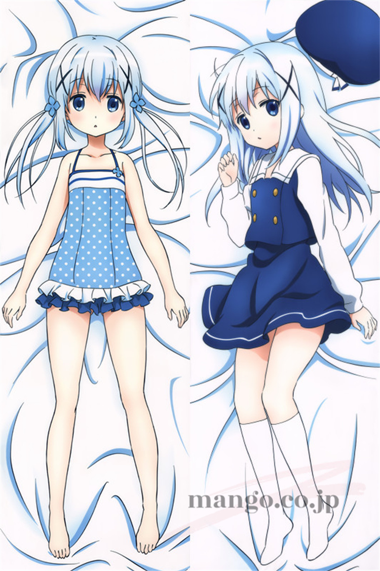 【ご注文はうさぎですか 】チノ 抱き枕カバー 50×160cm 2WAYトリコット ご注文はうさぎですかチノ 抱き枕カバー