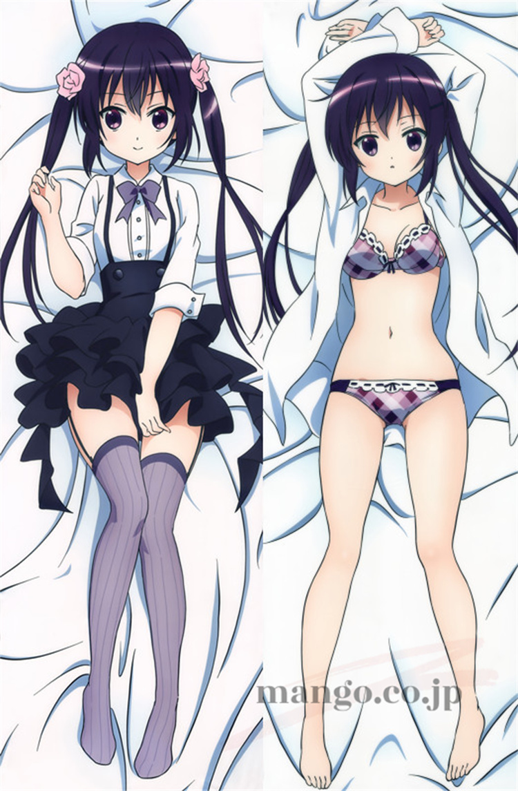 【ご注文はうさぎですか 】リゼ 抱き枕カバー 50×160cm 2WAYトリコット ご注文はうさぎですかリゼ 抱き枕カバー
