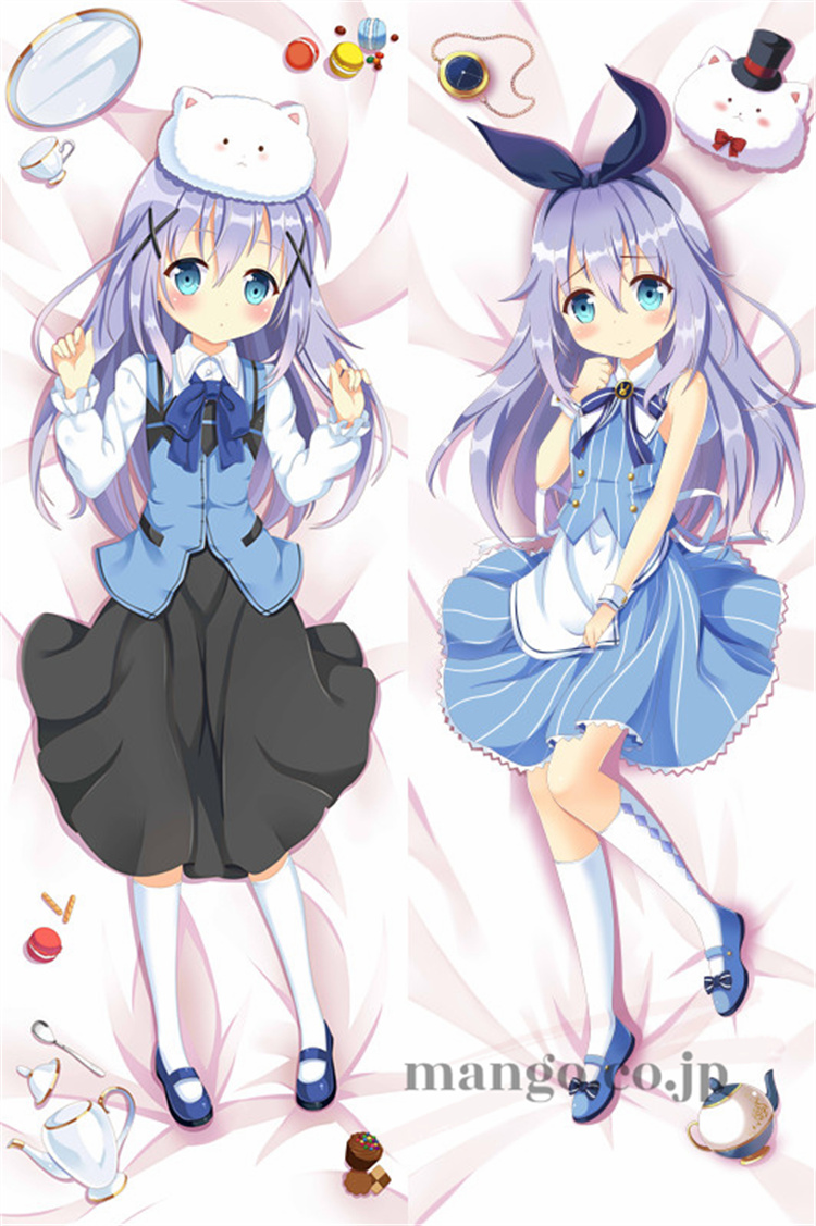 【ご注文はうさぎですか？】チノ 抱き枕カバー 50×160cm 2WAYトリコット ご注文はうさぎですか？ チノ 抱き枕カバー