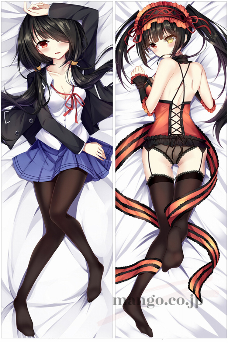【デート・ア・ライブ】時崎狂三 抱き枕カバー 50×160cm 2WAYトリコット デート・ア・ライブ　時崎 狂三 抱き枕カバー