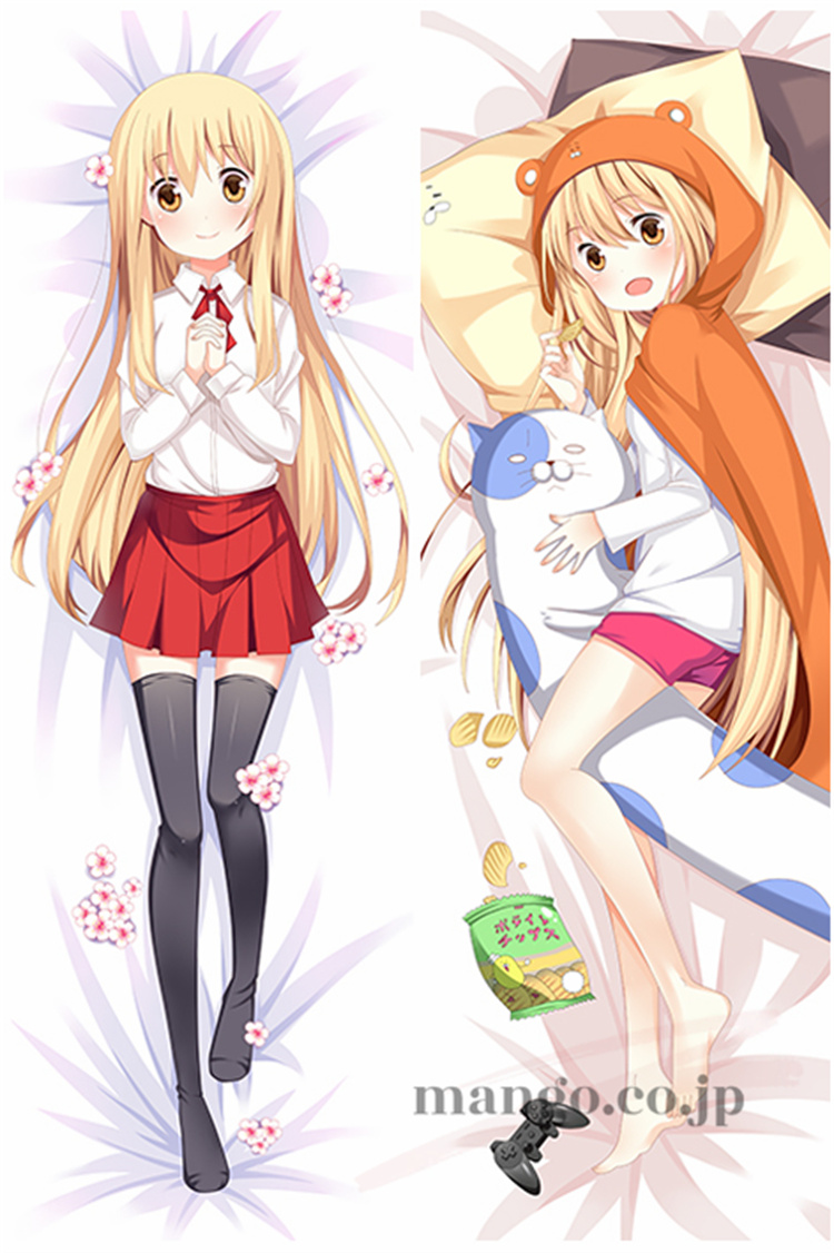 【干物妹！うまるちゃん】土間埋 抱き枕カバー 50×160cm 2WAYトリコット 干物妹！うまるちゃん 土間埋 抱き枕カバー