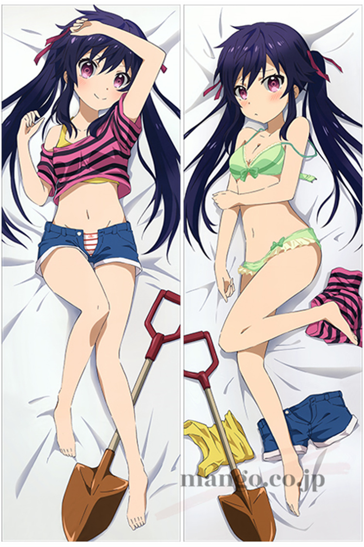 【がっこうぐらし!】恵飛須沢胡桃 抱き枕カバー 50×160cm 2WAYトリコット 恵飛須沢胡桃　『がっこうぐらし!』 抱き枕カバー