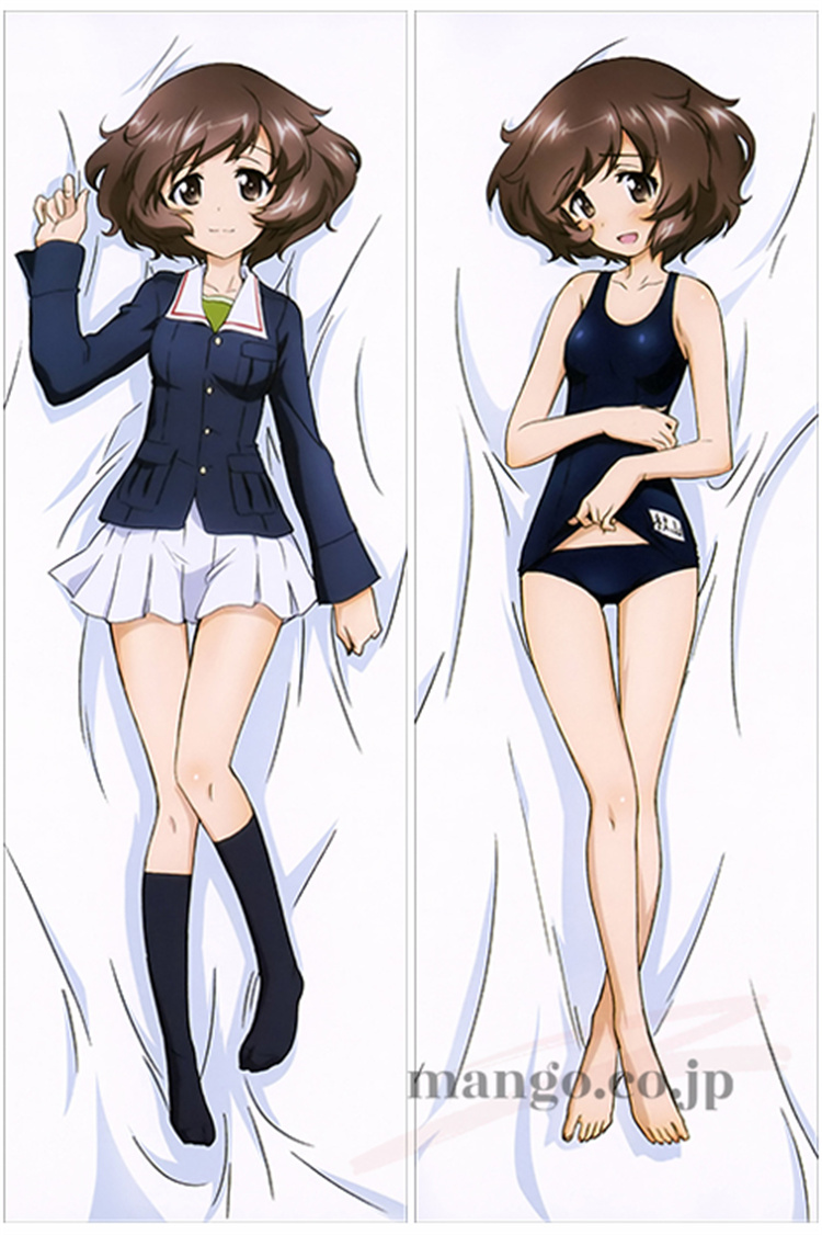 【ガールズ＆パンツァー】秋山優花里 抱き枕カバー 50×160cm 2WAYトリコット ガールズ＆パンツァー 秋山優花里 抱き枕カバー