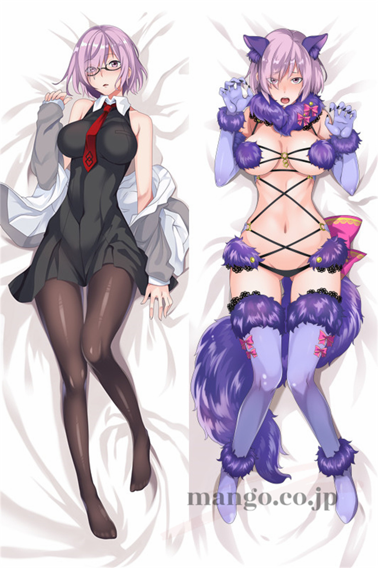 【Fate/Grand Order】マシュ・キリエライト 抱き枕カバー 50×160cm 2WAYトリコット  マシュ 抱き枕カバー