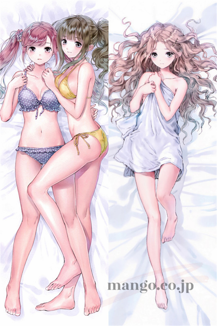 【BLUE REFLECTION】井上千紘＆菅本しほり＆司城来夢 抱き枕カバー 50×160cm 2WAYトリコット BLUE REFLECTION 幻に舞う少女の剣 井上千紘 菅本しほり 司城来夢 抱き枕カバー