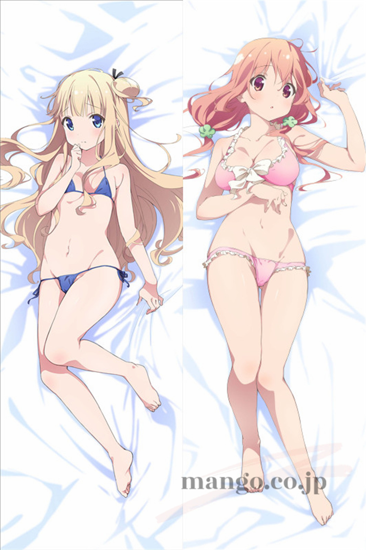 【ひなこのーと】柊真雪＆桜木ひな子 抱き枕カバー 50×160cm 2WAYトリコット ひなこのーと 柊真雪 桜木ひな子 抱き枕カバー