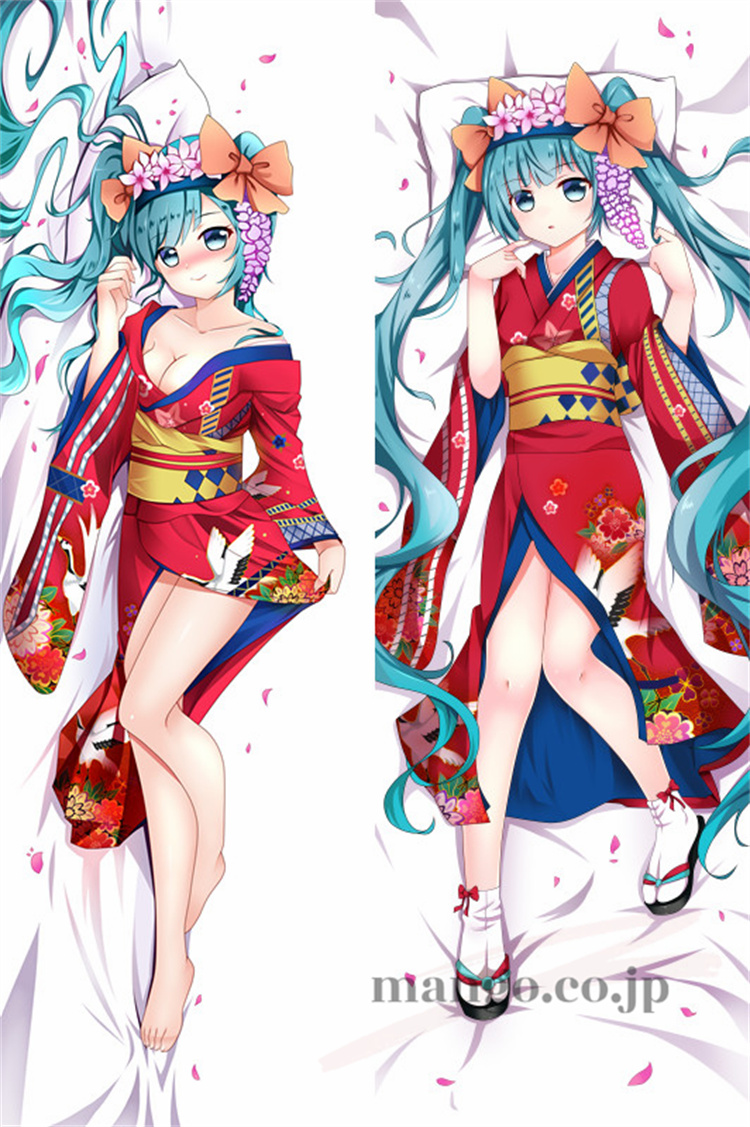 【初音ミク】抱き枕カバー 50×160cm 2WAYトリコット 初音ミク 抱き枕カバー