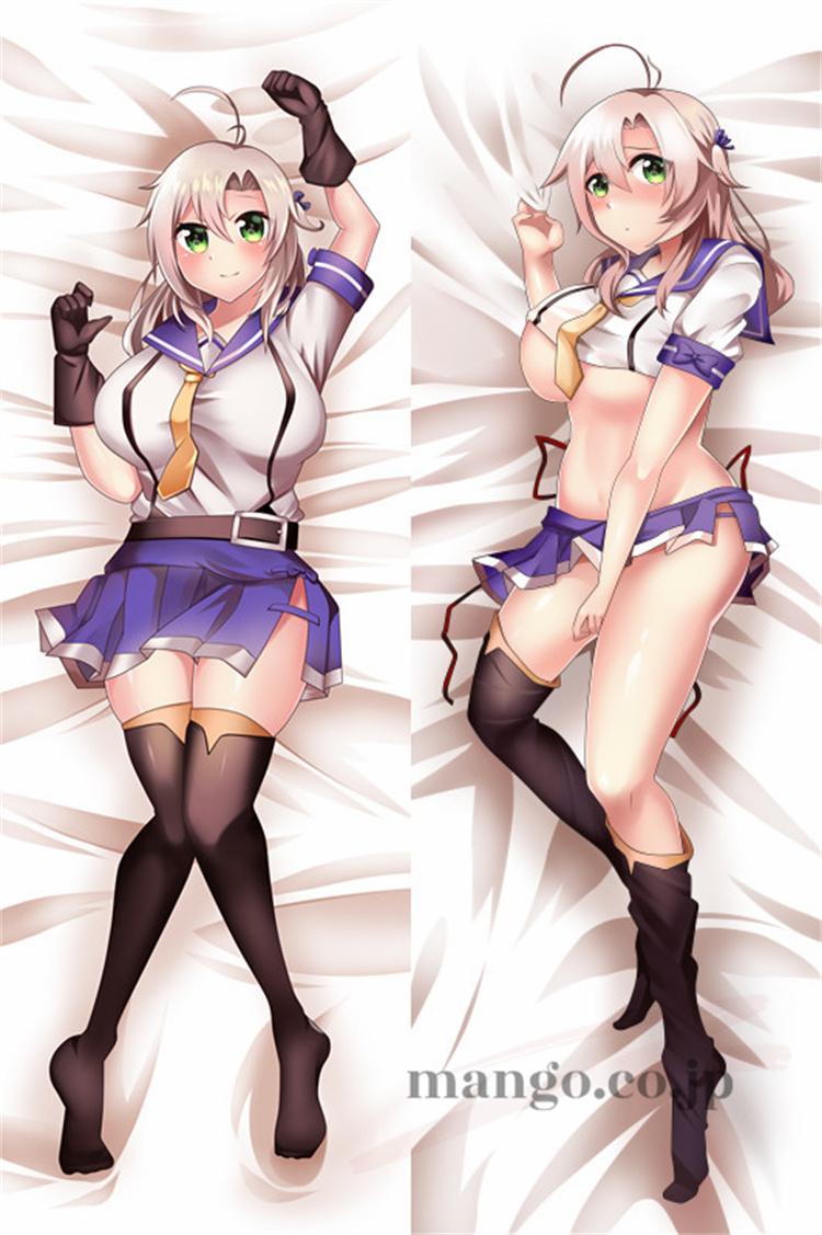 【艦隊これくしょん】衣笠さん 抱き枕カバー 50×160cm 2WAYトリコット  衣笠さん 抱き枕カバー