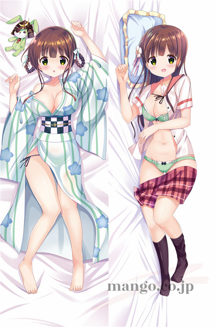 【七瀬菜々実】抱き枕カバー 50×160cm 2WAYトリコット 千夜ちゃん抱き＆そい寝 抱き枕カバー