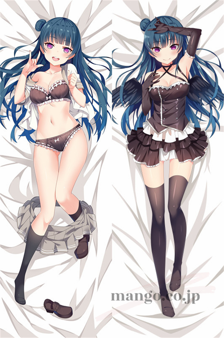 【桜花裁き】遠山桜 抱き枕カバー 50×160cm 2WAYトリコット ラブライブ!サンシャイン!!津島善子 抱き枕カバー