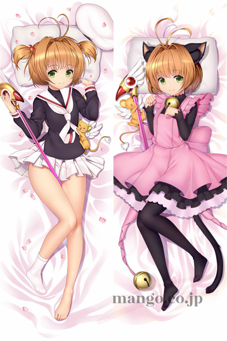 【カードキャプターさくら】サクラちゃん 抱き枕カバー 160×50cm 2WAYトリコット  サクラちゃん 抱き枕カバー