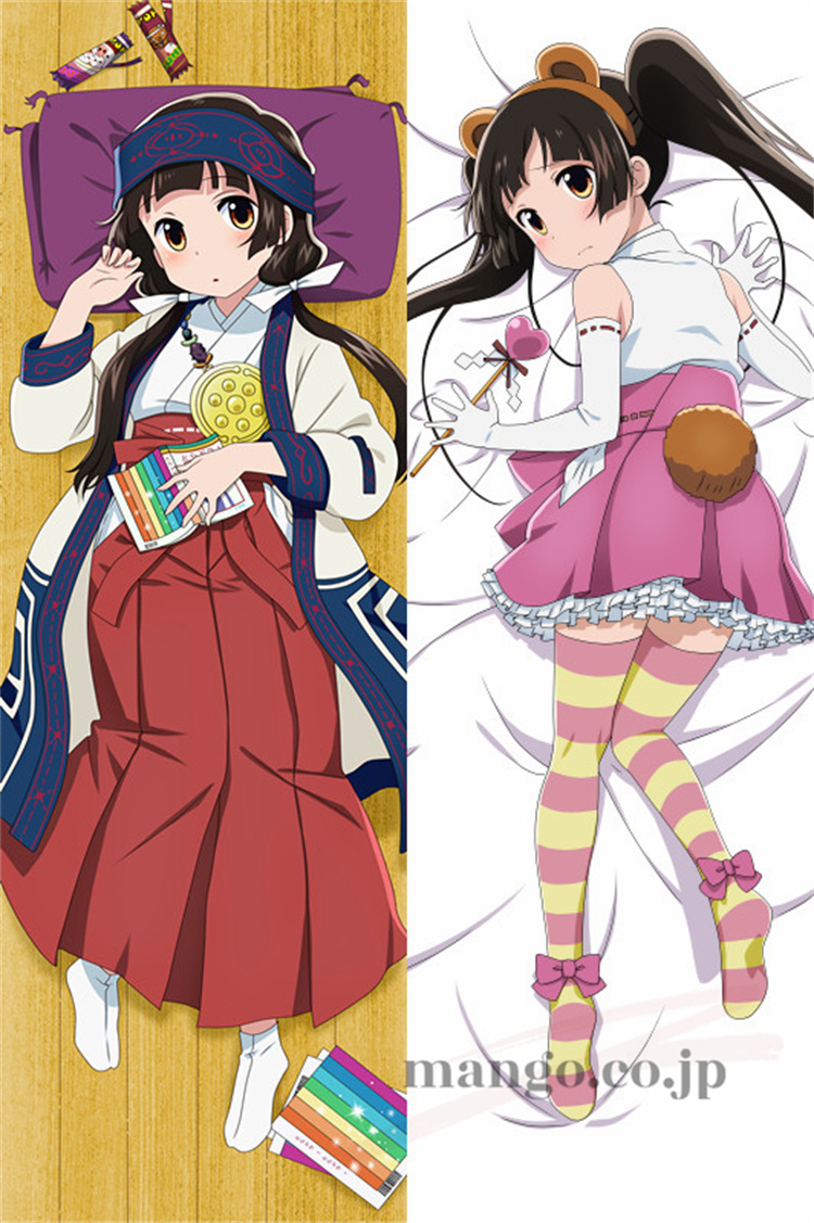 【くまみこ】雨宿まち 抱き枕カバー 160×50cm 2WAYトリコット くまみこ 雨宿まち 抱き枕カバー