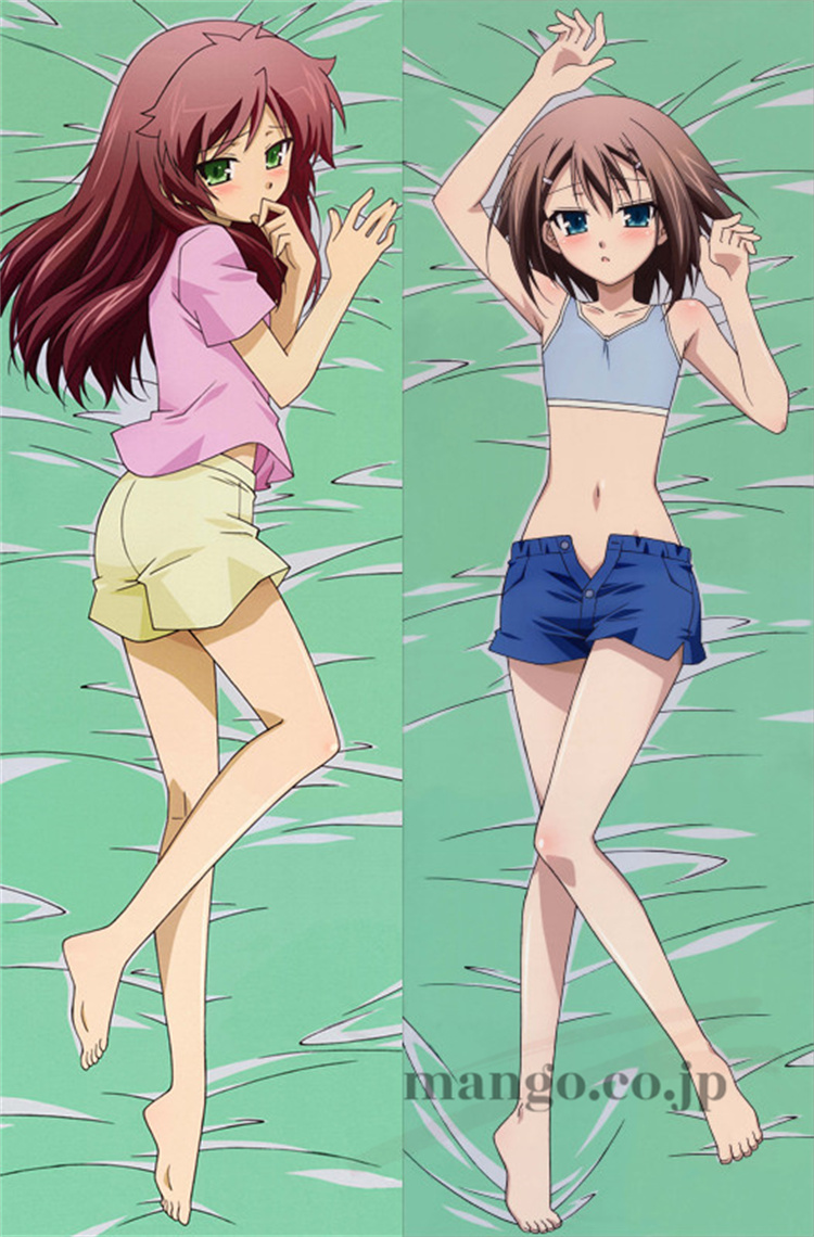 【バカとテストと召喚獣】島田美波＆木下秀吉 抱き枕カバー 160×50cm 2WAYトリコット バカとテストと召喚獣 島田美波 木下秀吉 抱き枕カバー