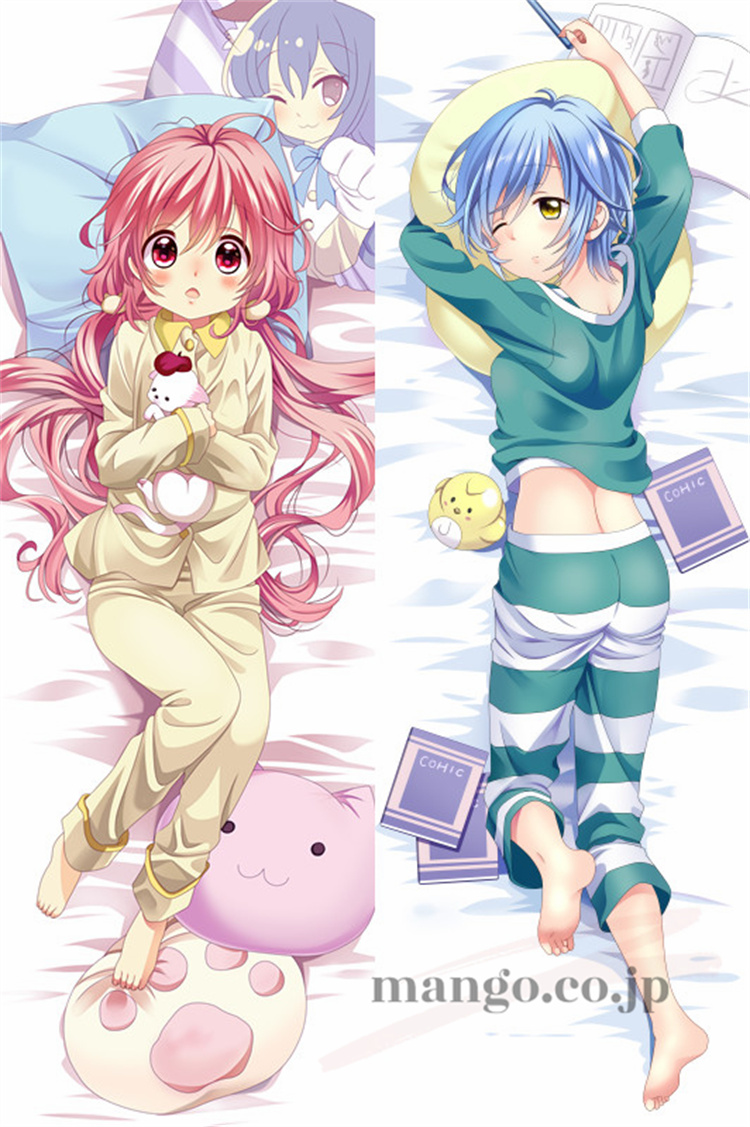 【こみっくがーるず】かおす＆翼 抱き枕カバー 160×50cm 2WAYトリコット こみっくがーるず かおす＆翼 抱き枕カバー